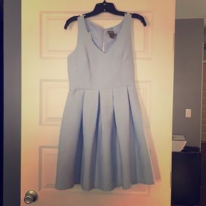 Light blue cocktail dress